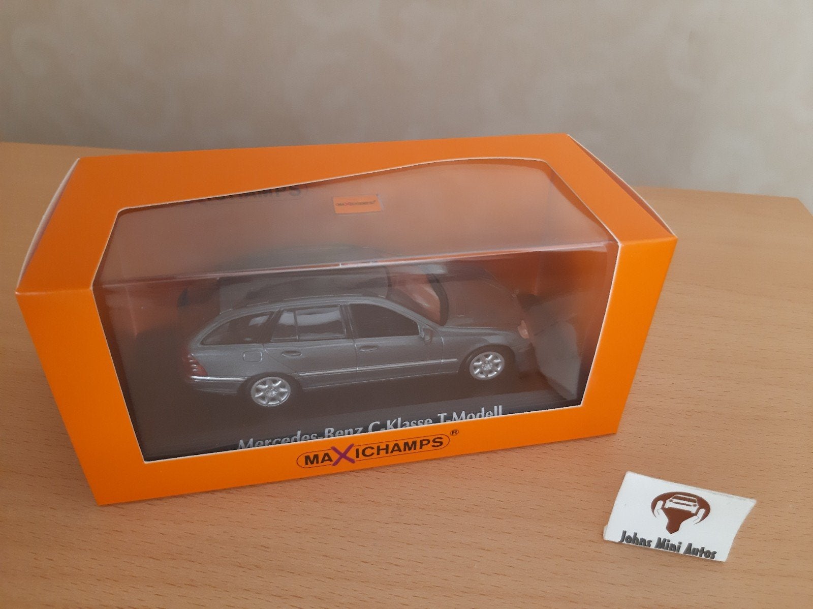 Mercedes Benz C-klasse Estate (S203) Grijs Metallic 1:43, Overige merken, Auto, Nieuw, Ophalen of Verzenden