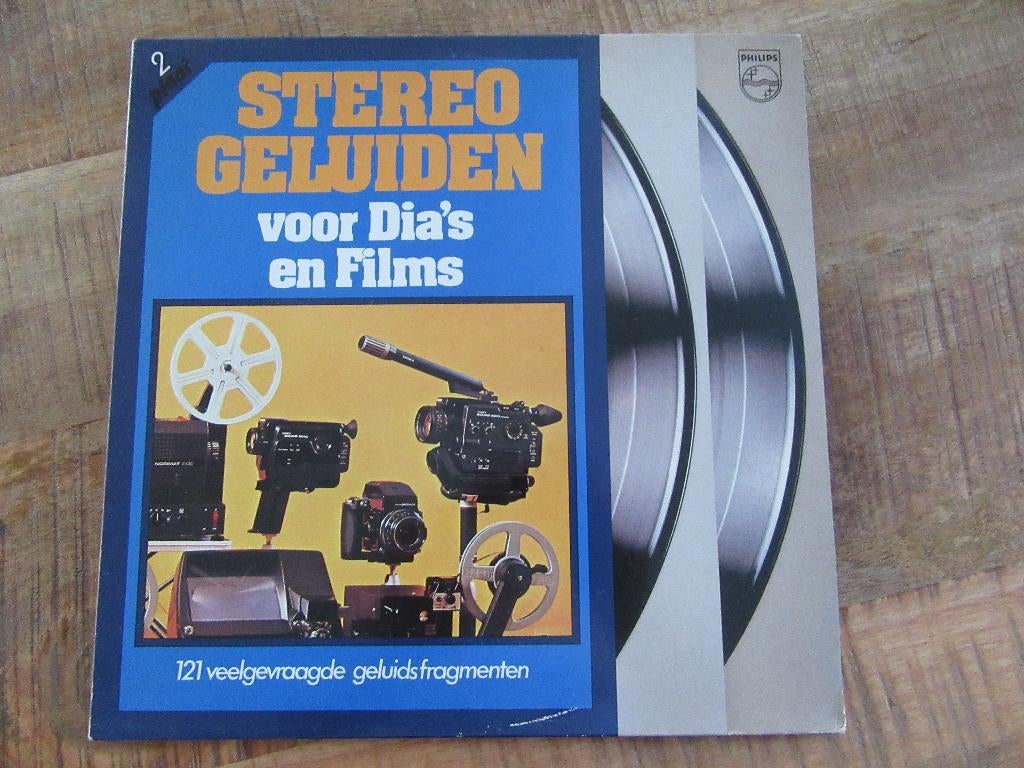 Geluiden stereo situaties uit t leven Frans Peters 2LP 1976, Originele persing, Ophalen of Verzenden, Zo goed als nieuw, 12 inch