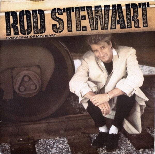 Rod Stewart – Every Beat Of My Heart, 1980 - 1989, Ophalen of Verzenden, Zo goed als nieuw, Inclusief binnenhoes