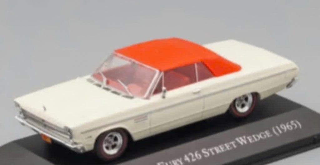Plymouth Fury 426 Street wedge '65 1/43 IXO American cars 71