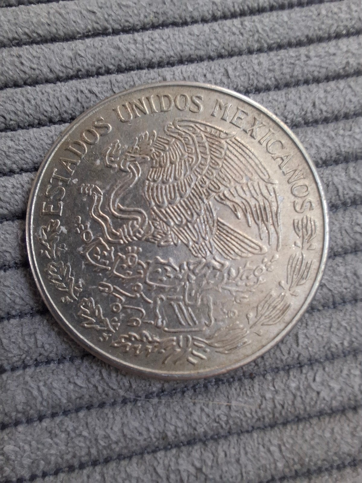 Mexicaanse 1 Peso munt 1971 - Adelaar en Hidalgo, Ophalen of Verzenden