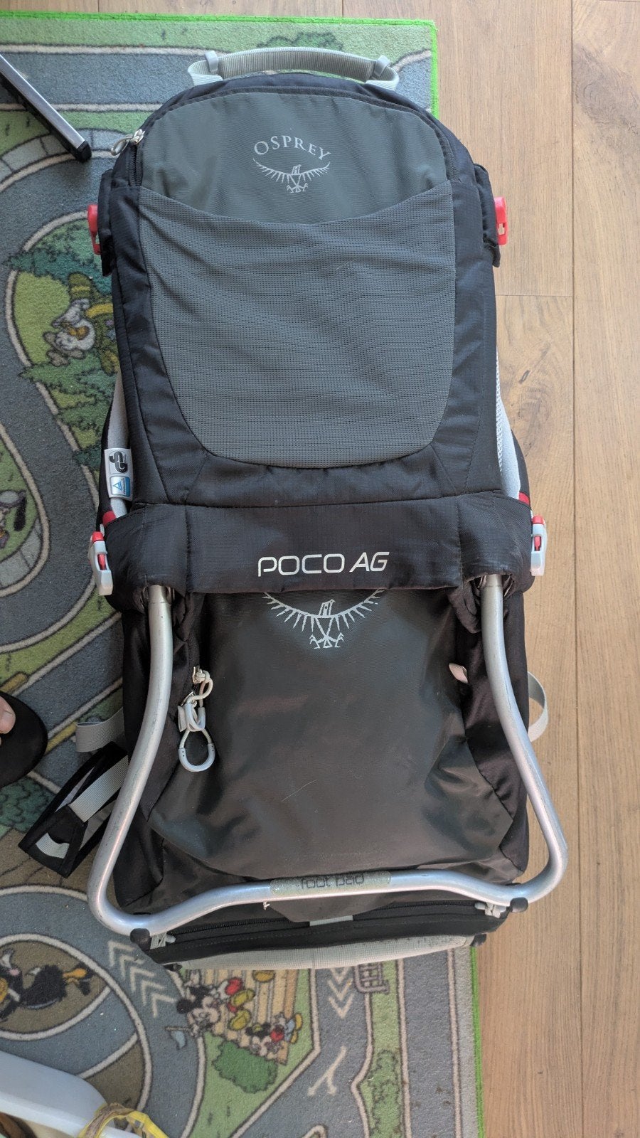 Osprey Poco AG draagzak - Zo goed als nieuw, Kinderen en Baby's, Overige merken, Ophalen of Verzenden, Zo goed als nieuw, Rug