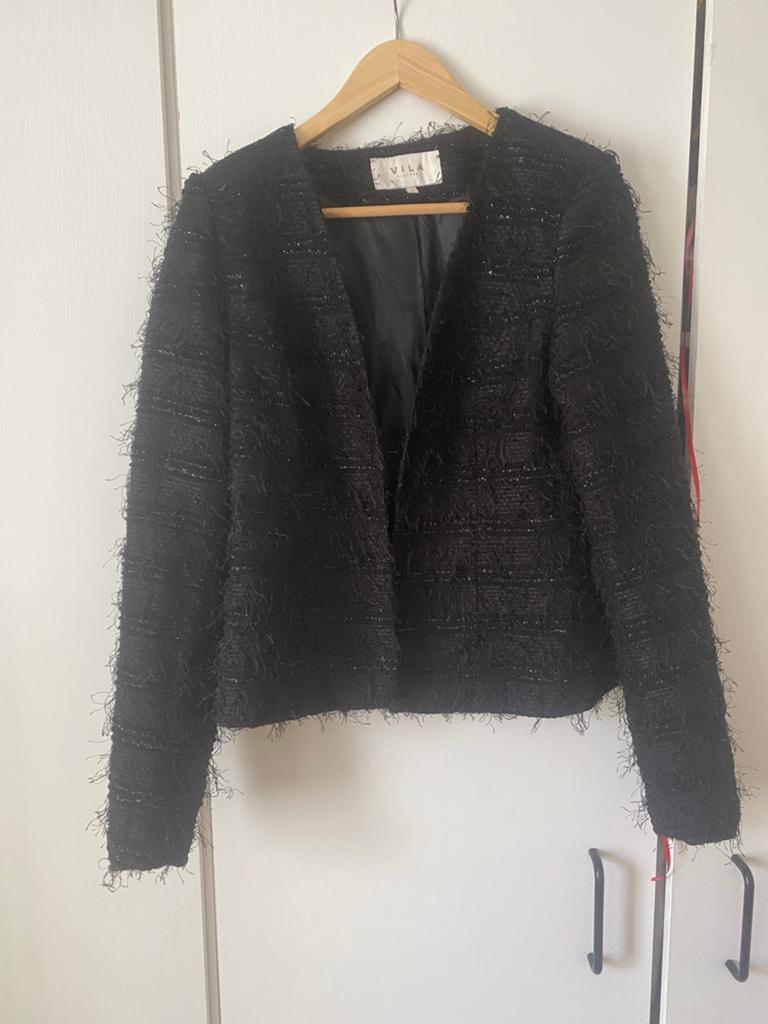 Feest jasje, Kleding | Dames, Jasjes, Kostuums en Pakken, Zwart, Ophalen of Verzenden, Zo goed als nieuw, Jasje