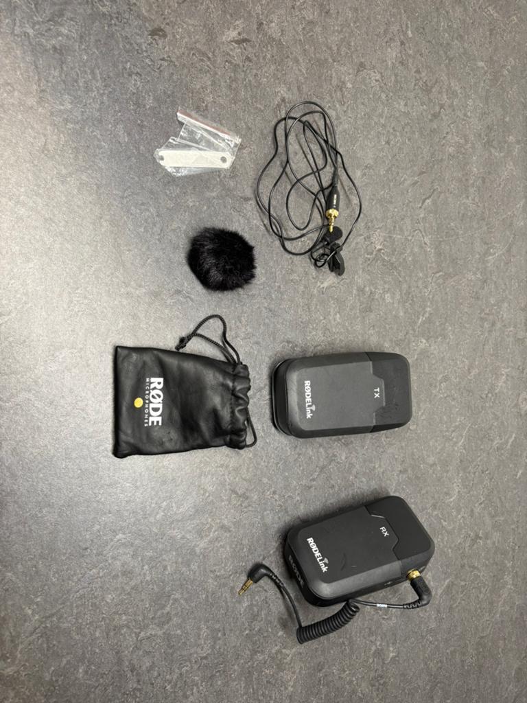 RØDELink draadloze lavalier microfoonset compleet, Ophalen of Verzenden, Zo goed als nieuw, Overige typen