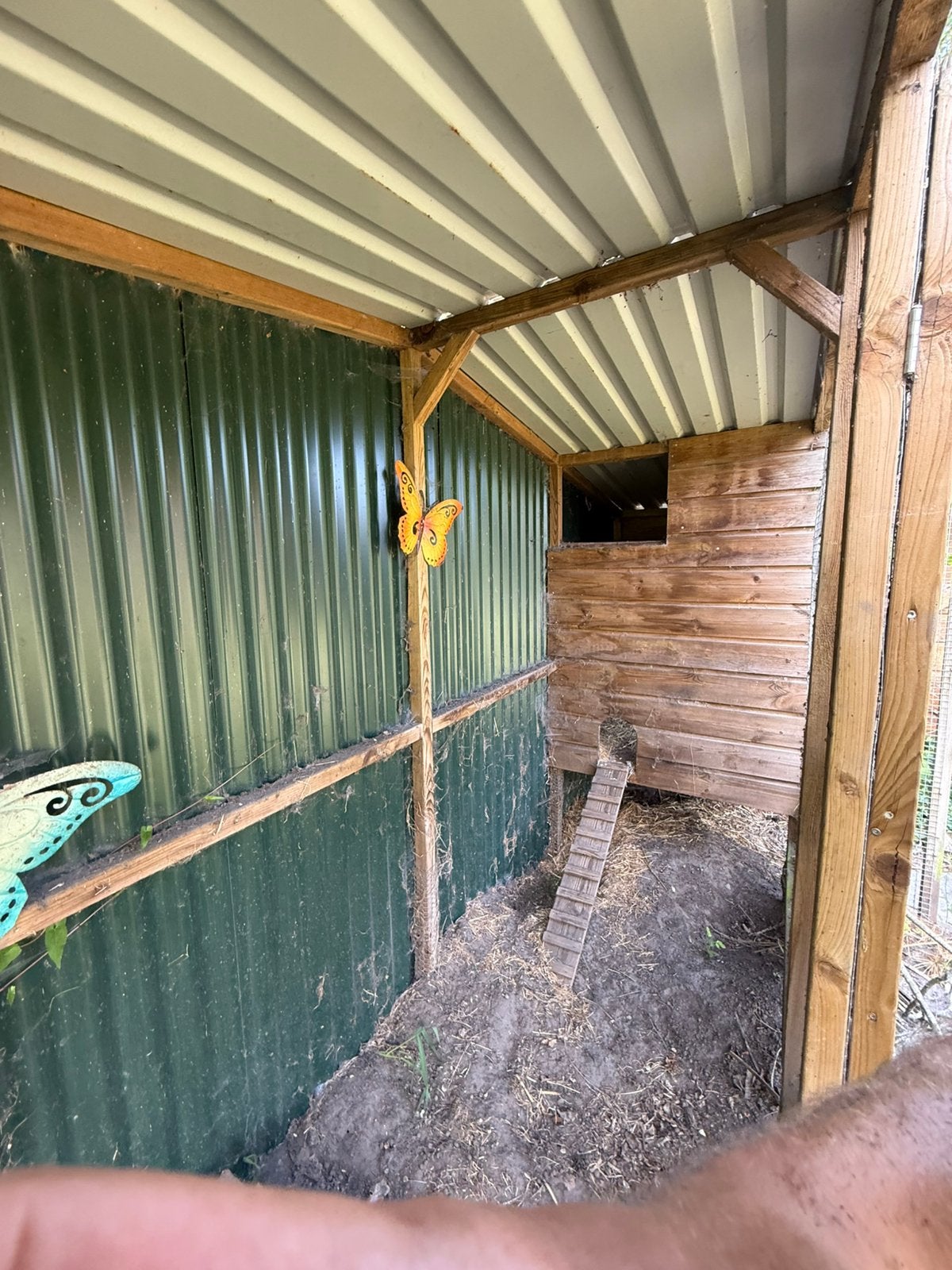 Konijnen hok kippenhok, Dieren en Toebehoren, Ophalen, Gebruikt, Kippenhok of Kippenren