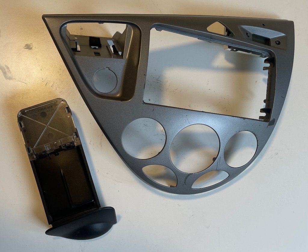 Ford Focus MK1 Radio Paneel en klokje, Ophalen of Verzenden, Gebruikt