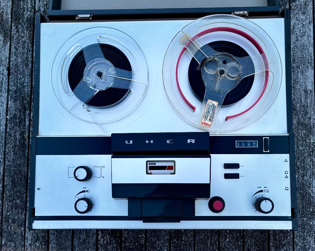 Uher bandrecorder 742L, Audio, Tv en Foto, Ophalen of Verzenden, Bandrecorder, Met banden