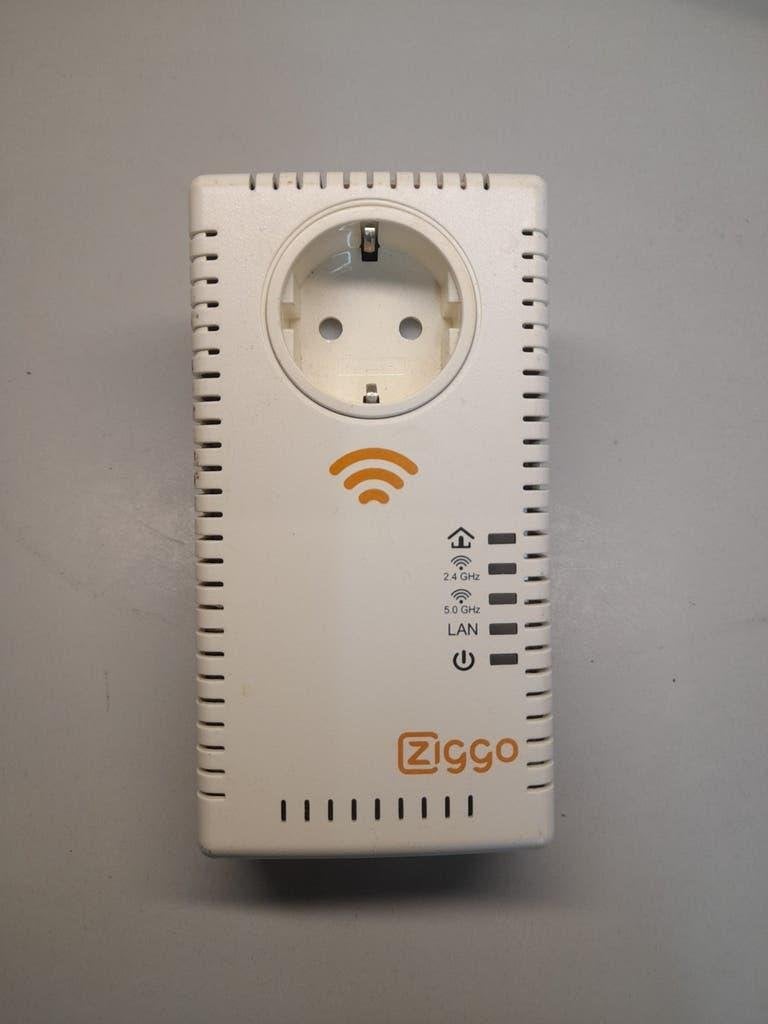 Ziggo WiFi-versterker Powerline PG-9072LG-ZG, Computers en Software, WiFi-versterkers, Ophalen of Verzenden, Gebruikt, Ziggo