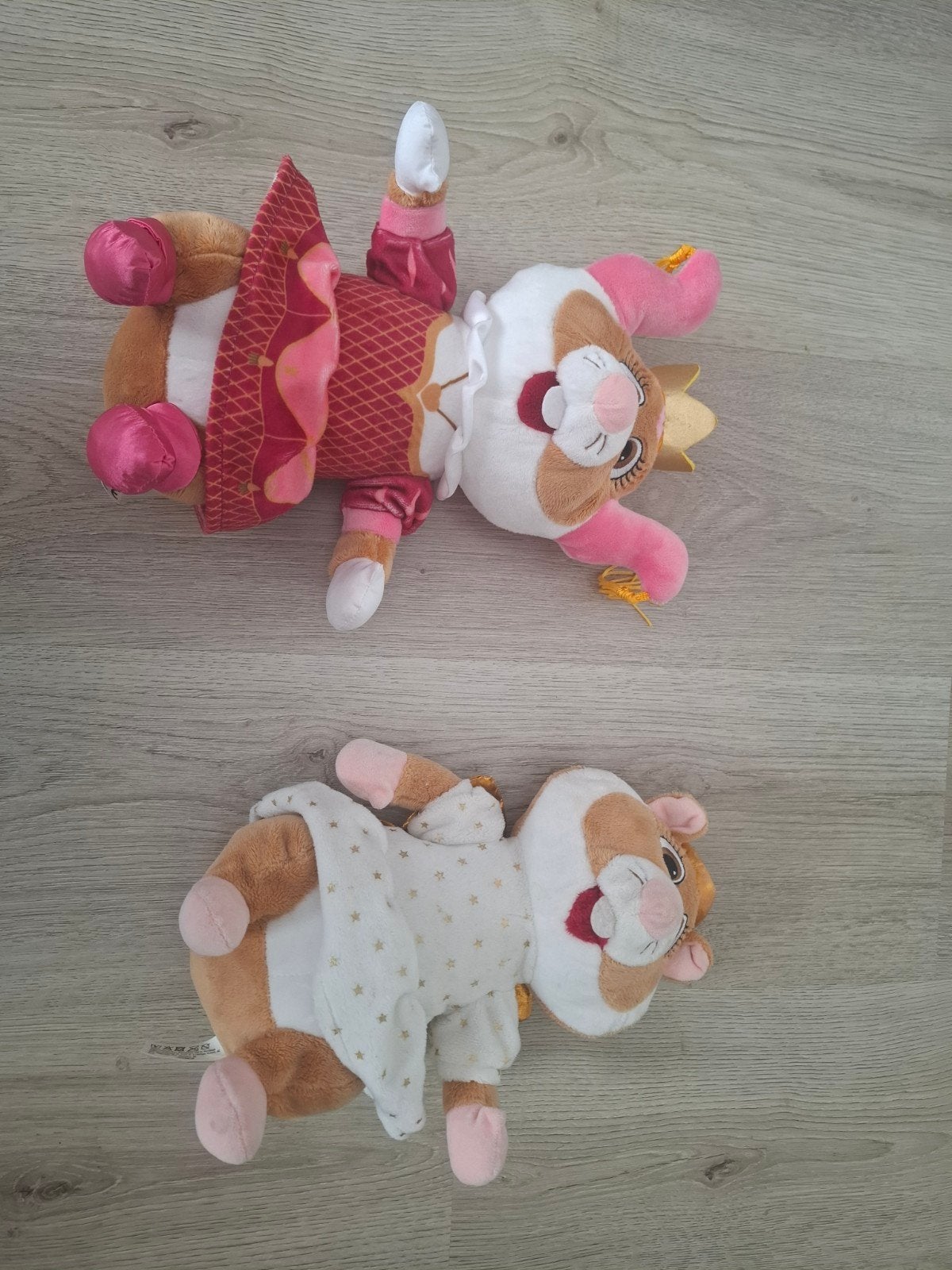Twee schattige hamsters knuffels met kleding, Ophalen, Gebruikt, Albert Heijn, Hamster