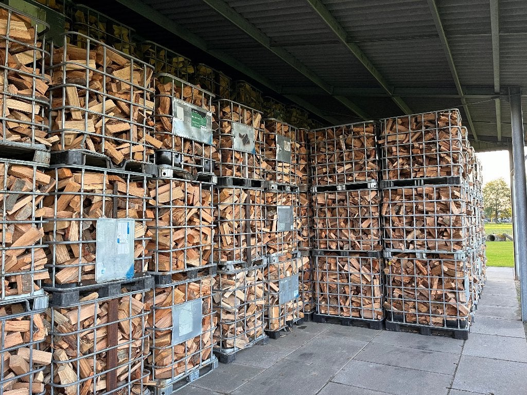 DROOG: Haardhout Kachelhout; Eiken en Beuken, Tuin en Terras, Haardhout, 3 tot 6 m³, Ophalen, Blokken