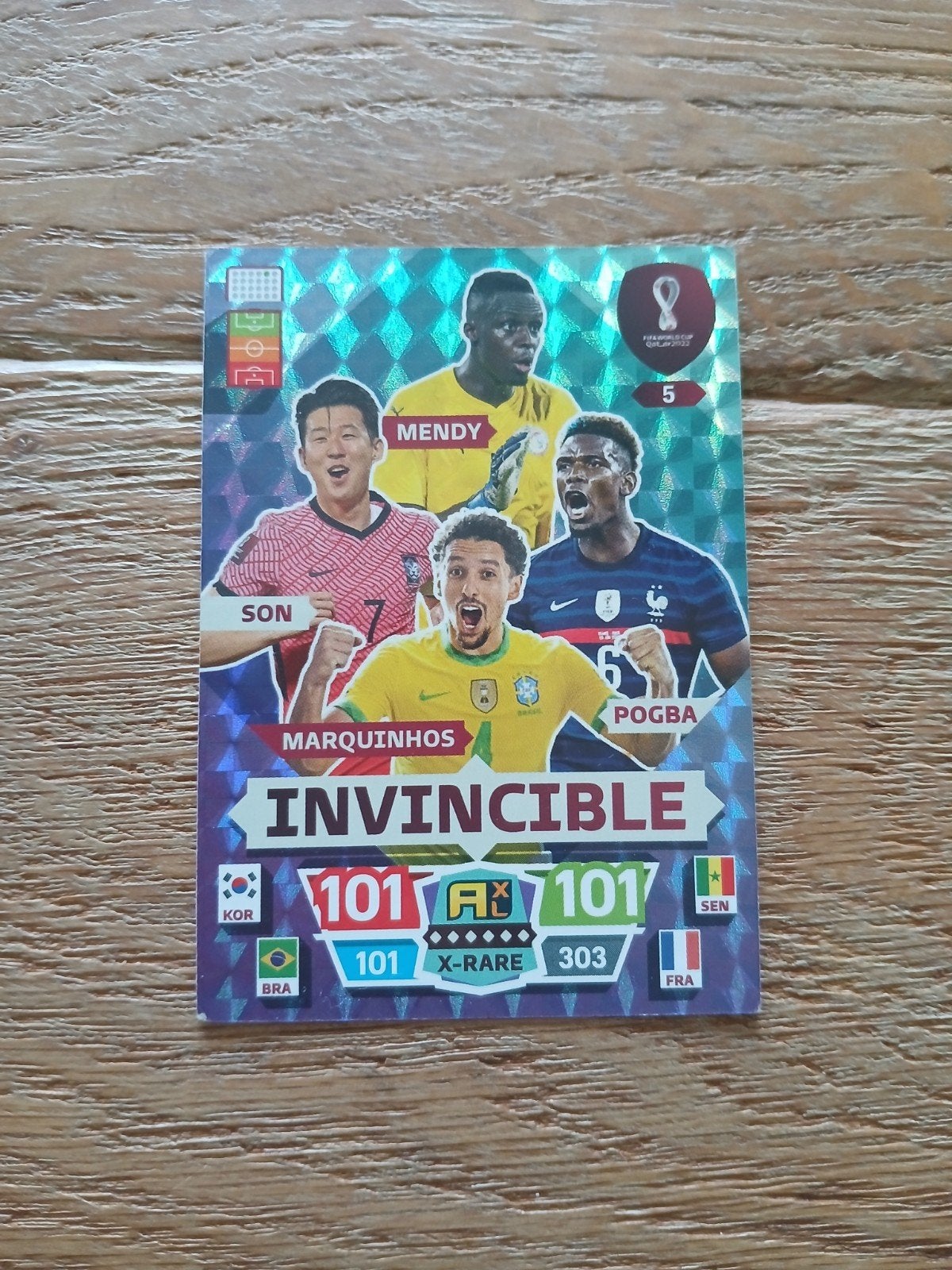 Invincible voetbalkaart wk 2022, Ophalen of Verzenden
