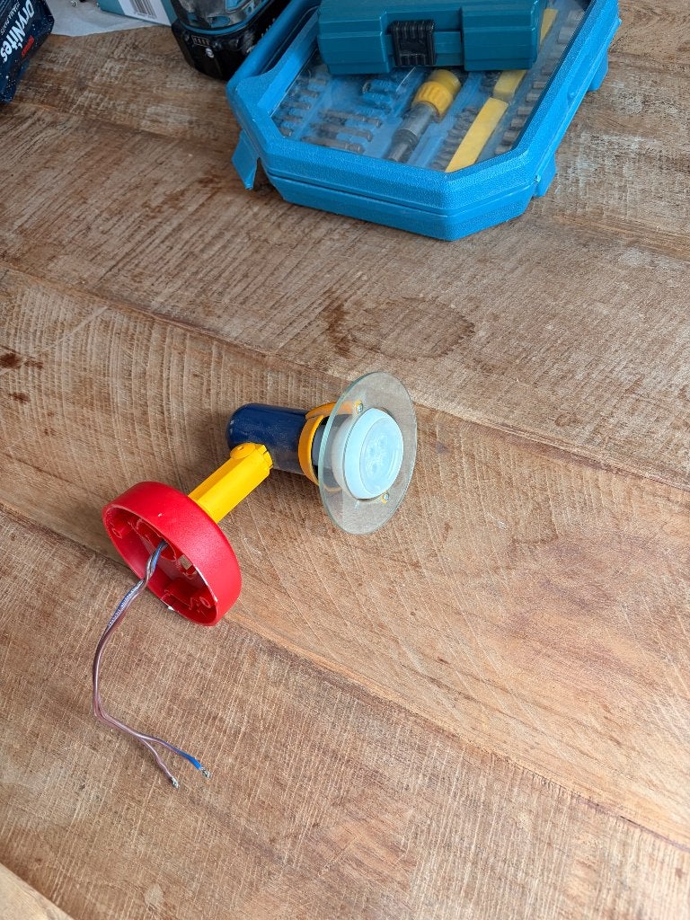 Retro lamp, Kunststof, Gebruikt, Retro, E27 (groot)