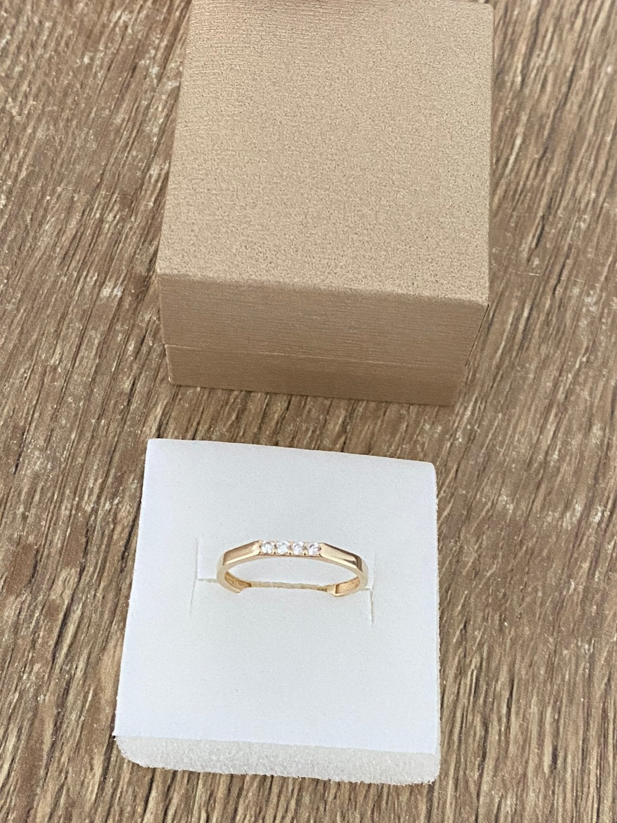 Mooie 14 karaat gouden ring gemerkt 585, -, -, Nieuw, Ophalen of Verzenden