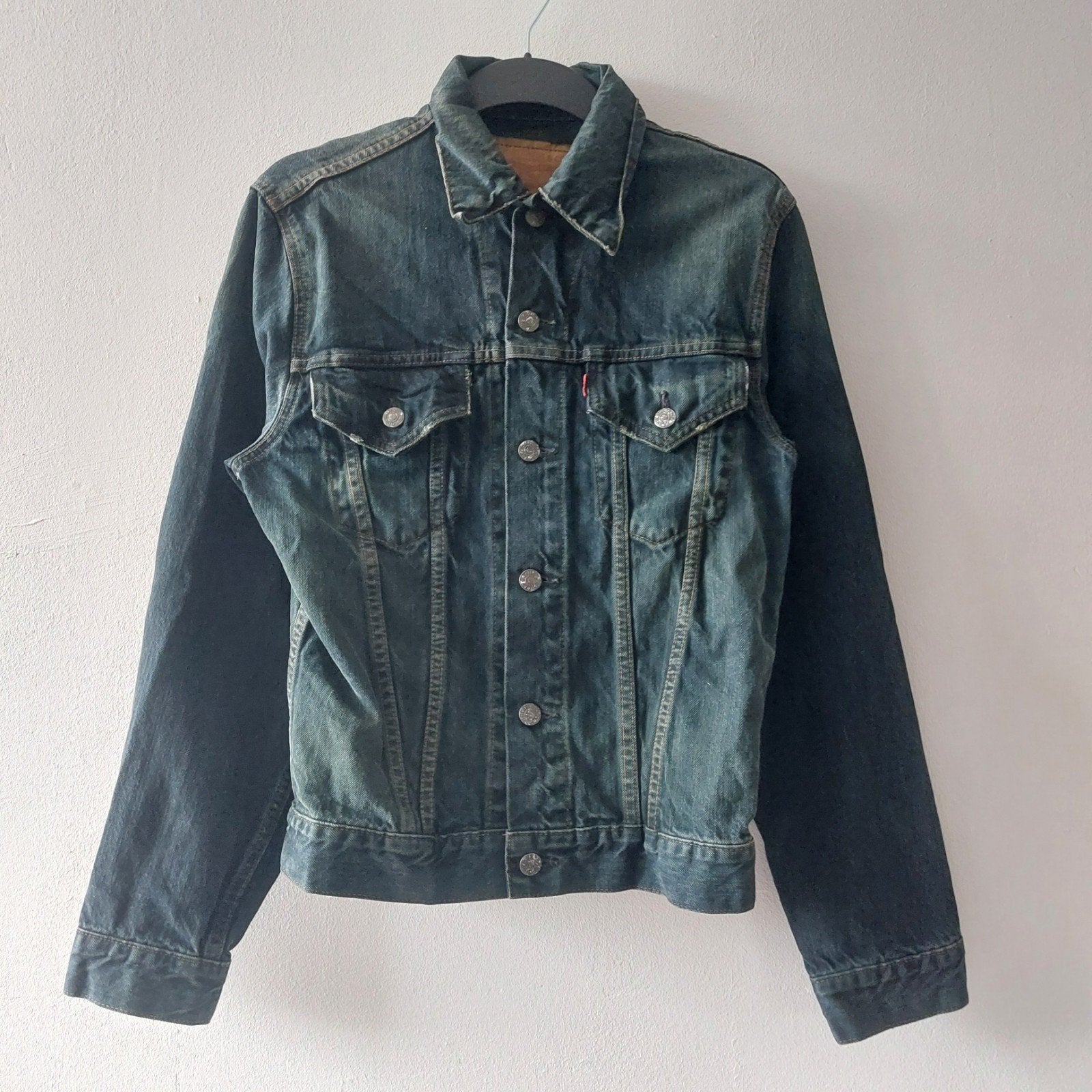 Levis Vintage Clothing Limited Edition Flywheel big E denim, Maat 38/40 (M), Blauw, Ophalen of Verzenden, Gedragen
