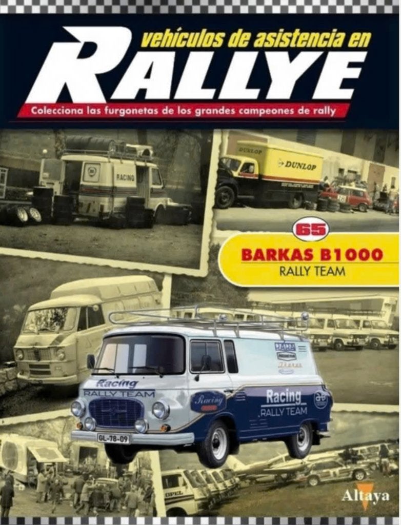 Barkas B1000 Rally Team 1984 - 87 1/43 Rallye Assistance 70, Verzenden, Nieuw, Auto, Overige merken
