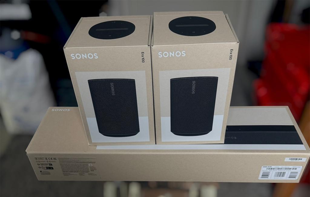 Lege dozen Sonos, Audio, Tv en Foto, Luidsprekers, Ophalen, 120 watt of meer, Front, Rear of Stereo speakers, Sonos