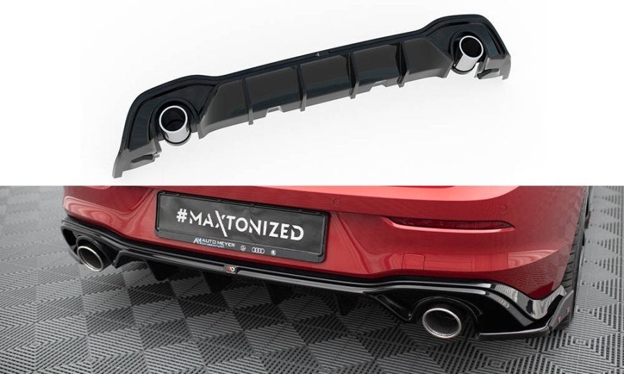 Maxton Design Diffuser VW Golf 8 GTE/R-Line (nieuw), Auto-onderdelen, Volkswagen, Nieuw, Ophalen of Verzenden, Achter
