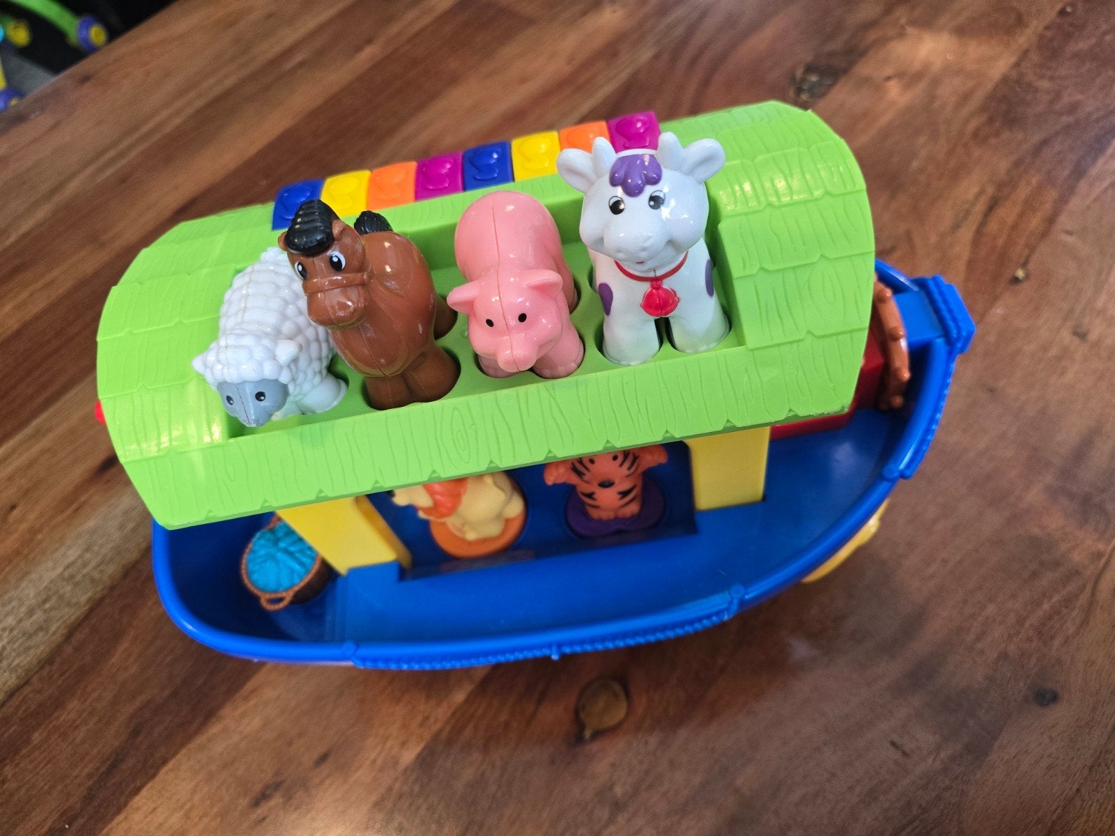 Vtech Noah's Ark met Dieren en Geluid, Ophalen of Verzenden, Gebruikt, Overige typen, Met geluid
