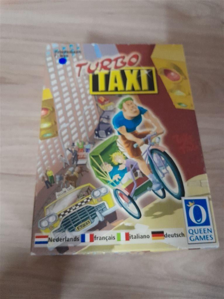Turbo Taxi - s3929, Hobby en Vrije tijd, Gezelschapsspellen | Bordspellen, Verzenden, Zo goed als nieuw
