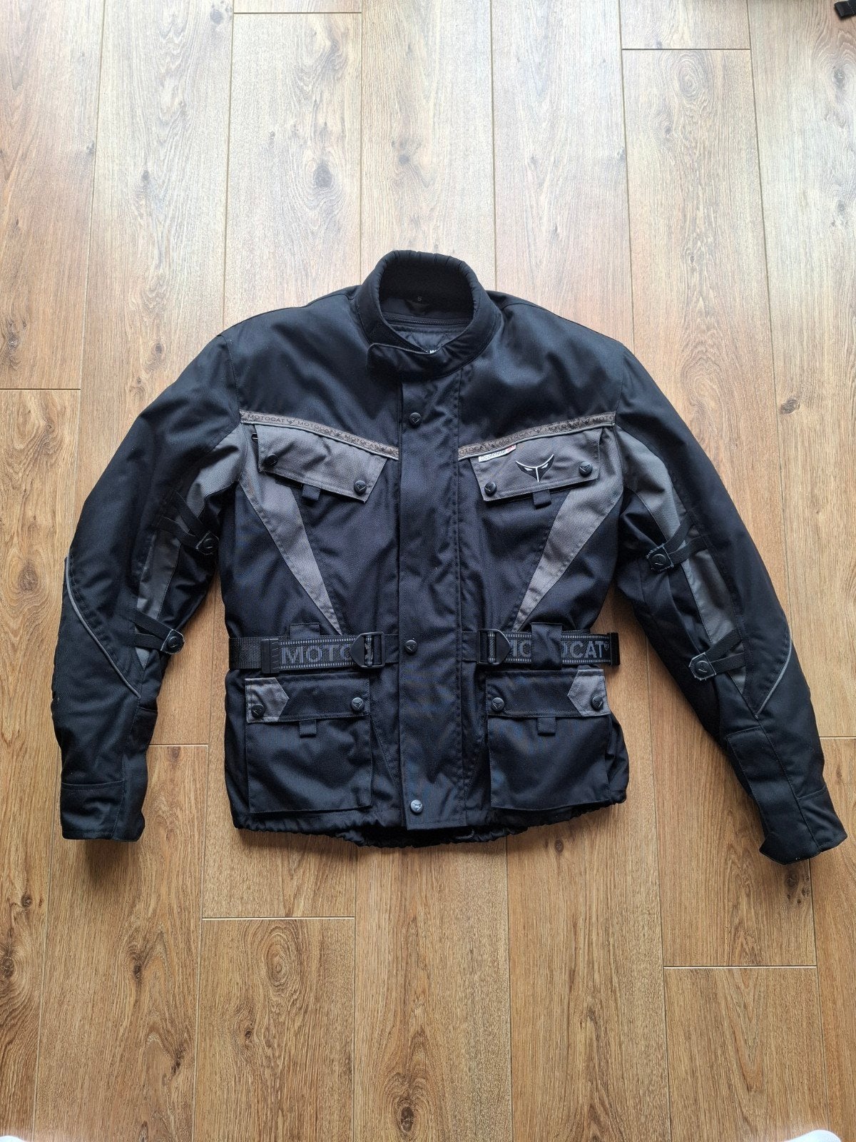 Motocat textiel motorjas, Motoren, Ophalen, Heren, Jas | textiel, Motocat