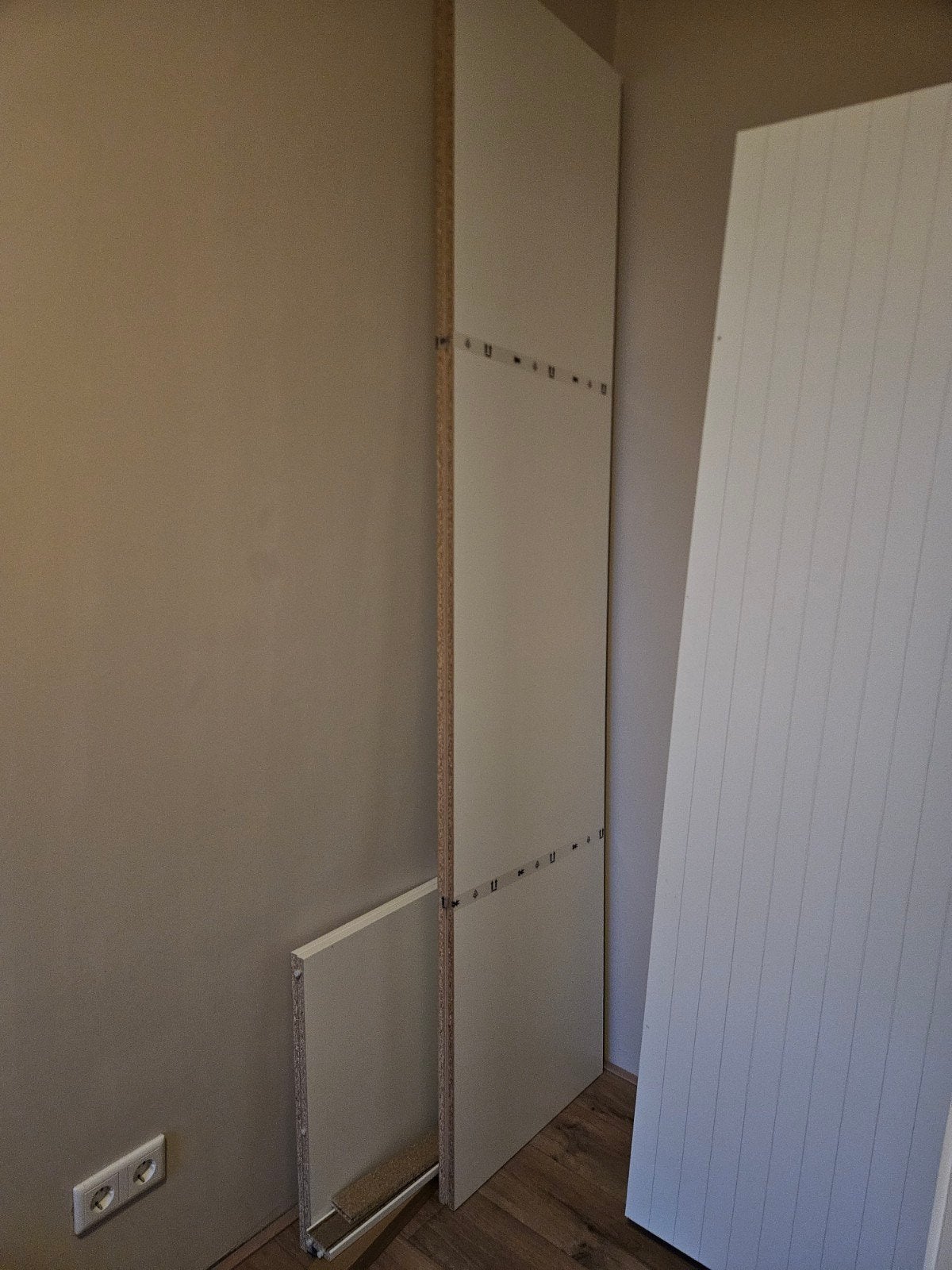 IKEA PAX Basiskast, wit, 50x58x236 cm, Minder dan 50 cm, 200 cm of meer, Nieuw, Ophalen of Verzenden