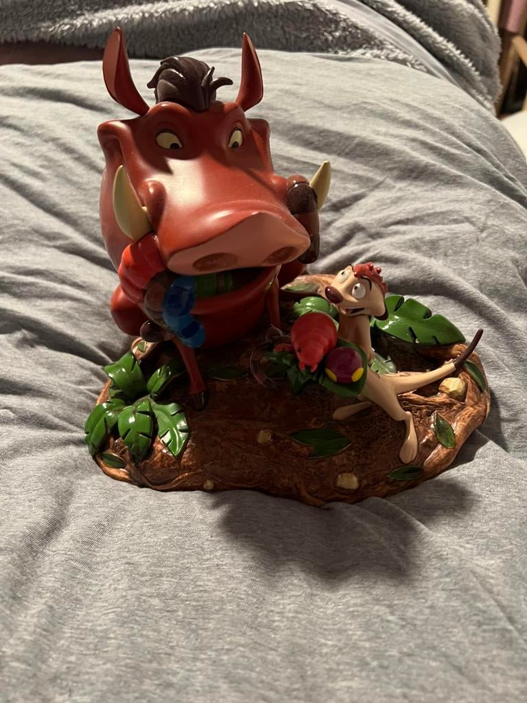 disney beeld the lion king pumba en timon, Ophalen of Verzenden, Nieuw, Beeldje of Figuurtje