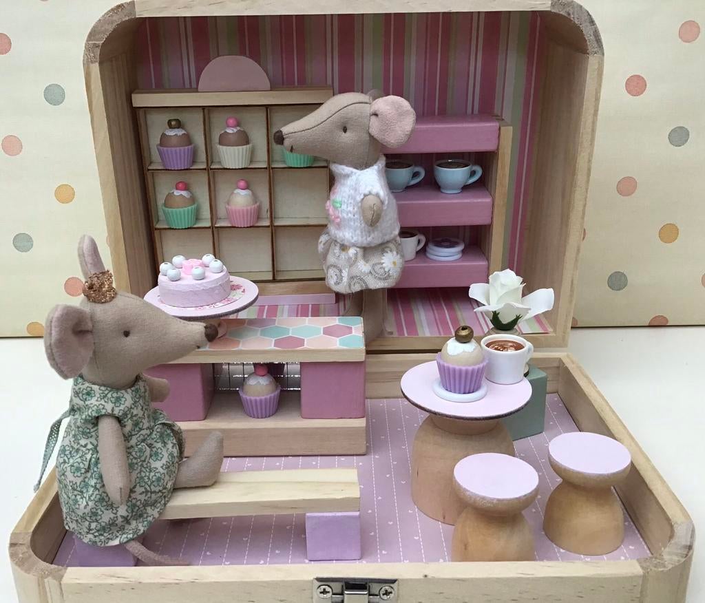 Patisserie voor Maileg muis en poppenhuis, Ophalen of Verzenden, Nieuw, Poppenhuis