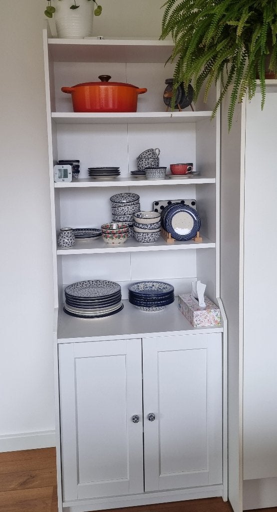 Ikea Havsta wit, Huis en Inrichting, Kasten | Vitrinekasten, Ophalen, Eikenhout, 50 tot 100 cm, 150 tot 200 cm