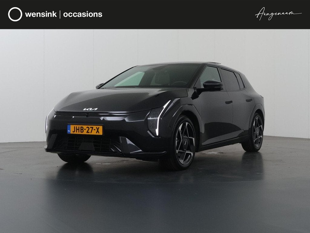 Kia EV4 GT-PlusLine 81.4 kWh | Stoelventilatie | Head-up dis, Auto's, Kia, 81 kWh, Zwart, Parkeerassistent, Zwart