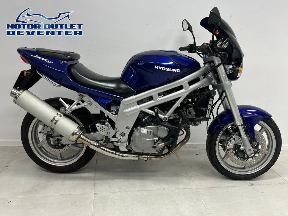 Leuke HYOSUNG COMET 650, Motoren, HYOSUNG MOTORS&MACHINERY, 2 cilinders, Motorrijbewijs A, Bedrijf