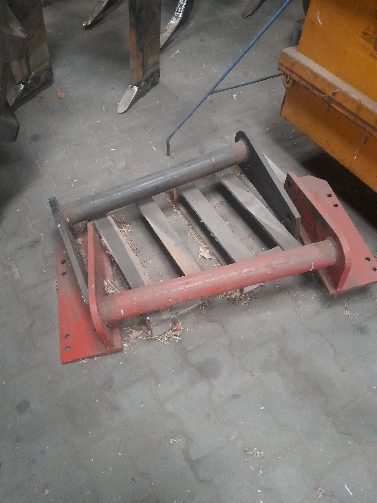 manitou aanlasdelen snelkoppeling, Ophalen