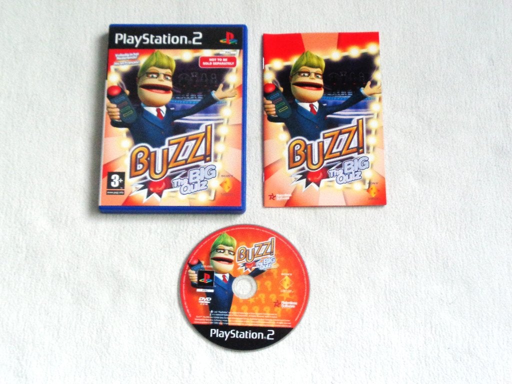 Buzz! the Big Quiz + Buzzers, Ophalen, Puzzel en Educatief, 1 speler, Zo goed als nieuw