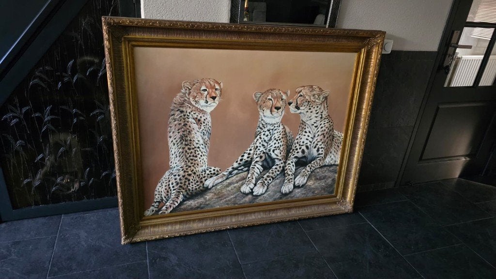 Prachtig robuust barok schilderij, Antiek en Kunst, Kunst | Schilderijen | Klassiek, Ophalen