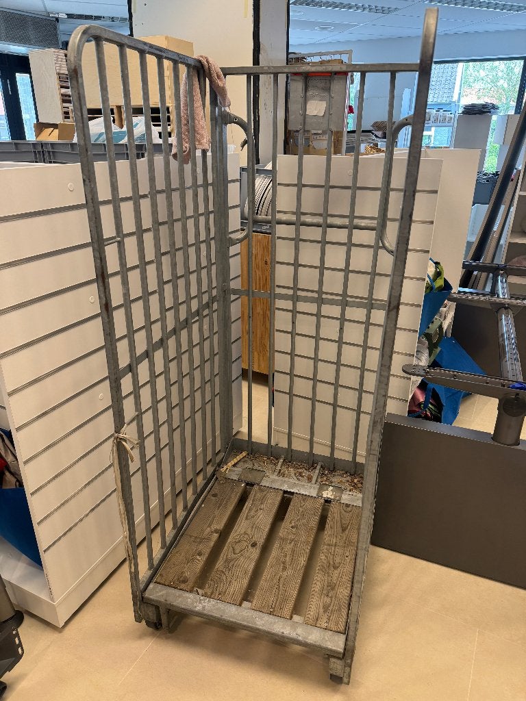 Gebruikte rolcontainer, 100 liter of meer, Ophalen, Gebruikt, Transportkar
