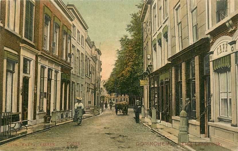 300-113-025 Gorinchem Eind Langendijk, Verzenden, Voor 1920, Zuid-Holland