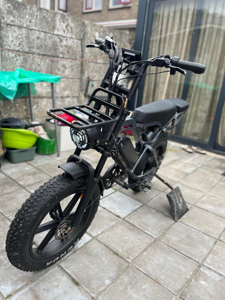E-bike met voorrek en comfortabel zadel, Overige merken, Gebruikt, Ophalen of Verzenden, 51 tot 55 cm