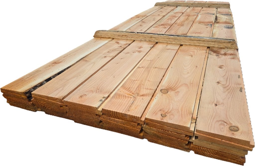 25.9 m2 Douglas Zweeds rabat - nr: TP157, Ophalen, Nieuw, 250 cm of meer, Planken
