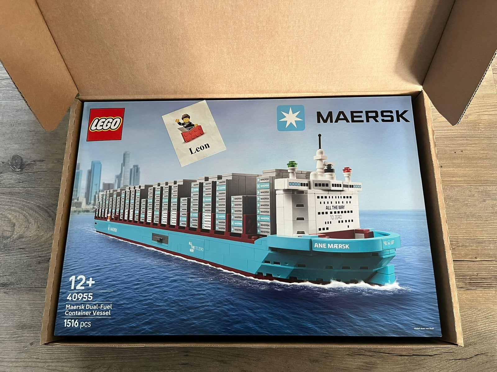Lego exclusives 40955 Maersk containerschip - Nieuw in doos!, Lego, Nieuw, Ophalen of Verzenden, Ongeopend/sealed