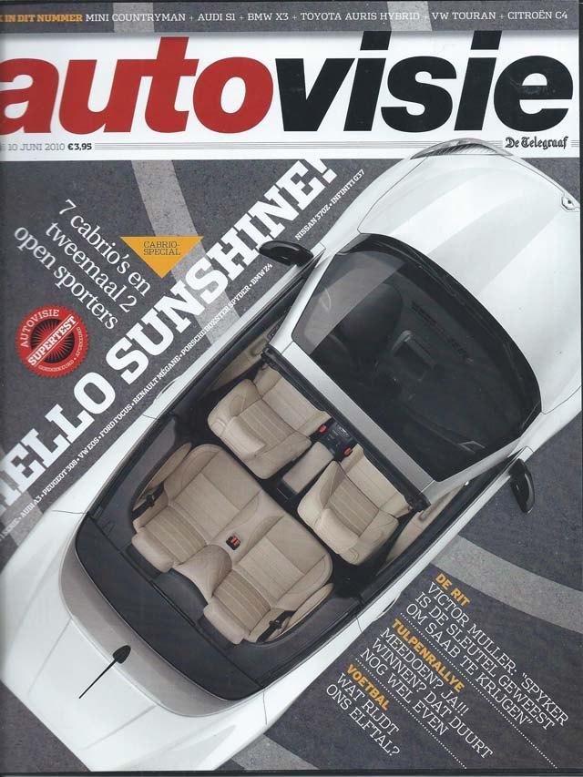 Autovisie 12 2010 : Nissan 370Z Roadster - Infinity G37 Cabr, Ophalen of Verzenden, Gelezen, Algemeen