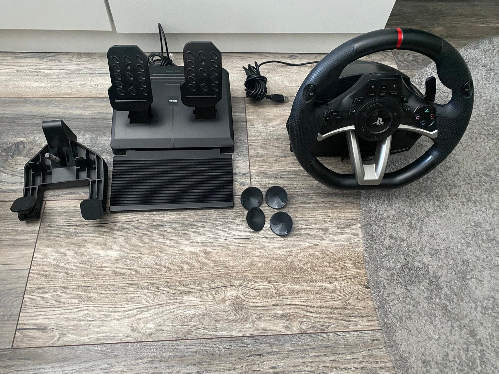 Hori apex racestuur, Inklapbaar, Racestoel, Zo goed als nieuw, Hori