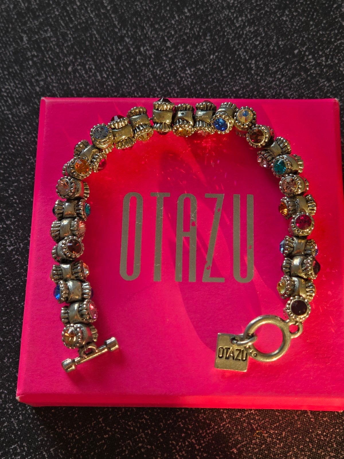 Otazu vintage armband, Ophalen of Verzenden, Zo goed als nieuw, Zilver, Overige materialen