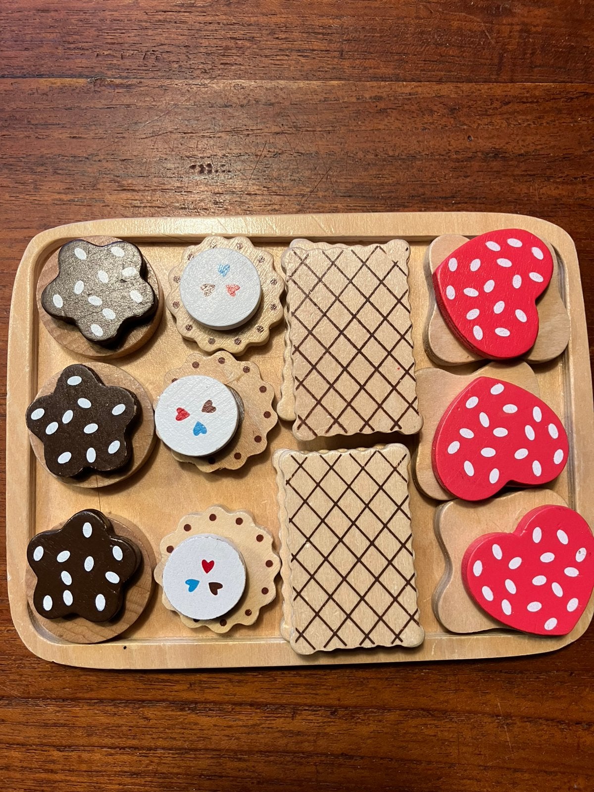 Speelgoed gebakjes van hout, Ophalen, Gebruikt, Jongen of Meisje