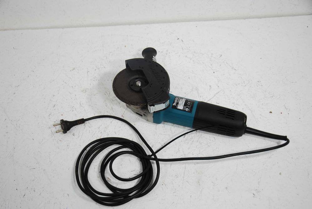 Makita GA5040C Haakse Slijper 125mm 1400W, Ophalen of Verzenden, Gebruikt, 1000 watt of meer, Haakse handslijpmachine