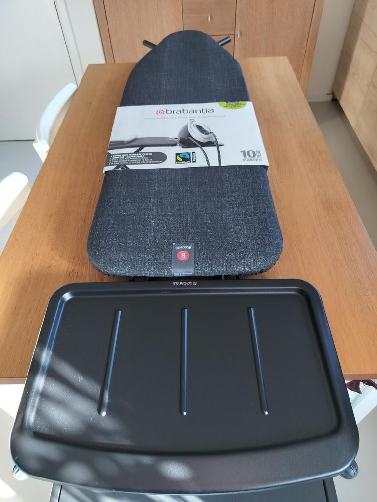 Brabantia strijkplank B 124x38cm denim black NIEUW!, Ophalen, Nieuw