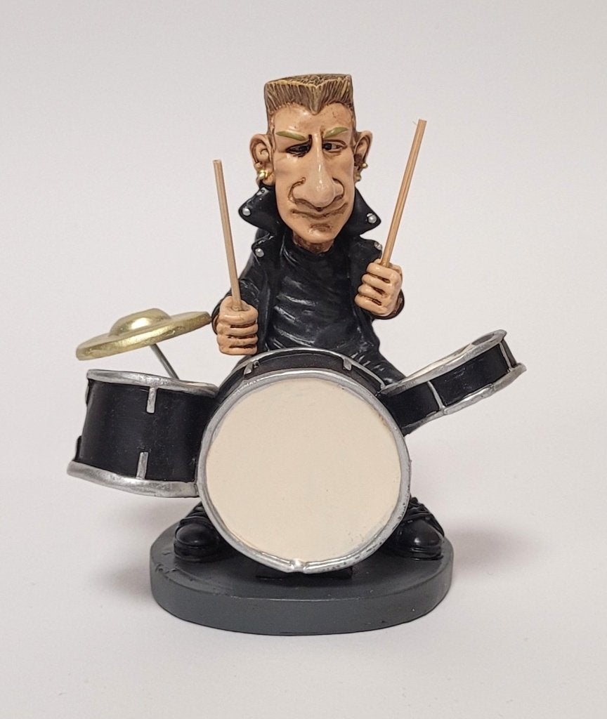 Larry Mullen U2 beeldje by Warren Stratford decoratie beeld, Info@deconoord.nl, Deco Noord, Nieuw, Ophalen of Verzenden