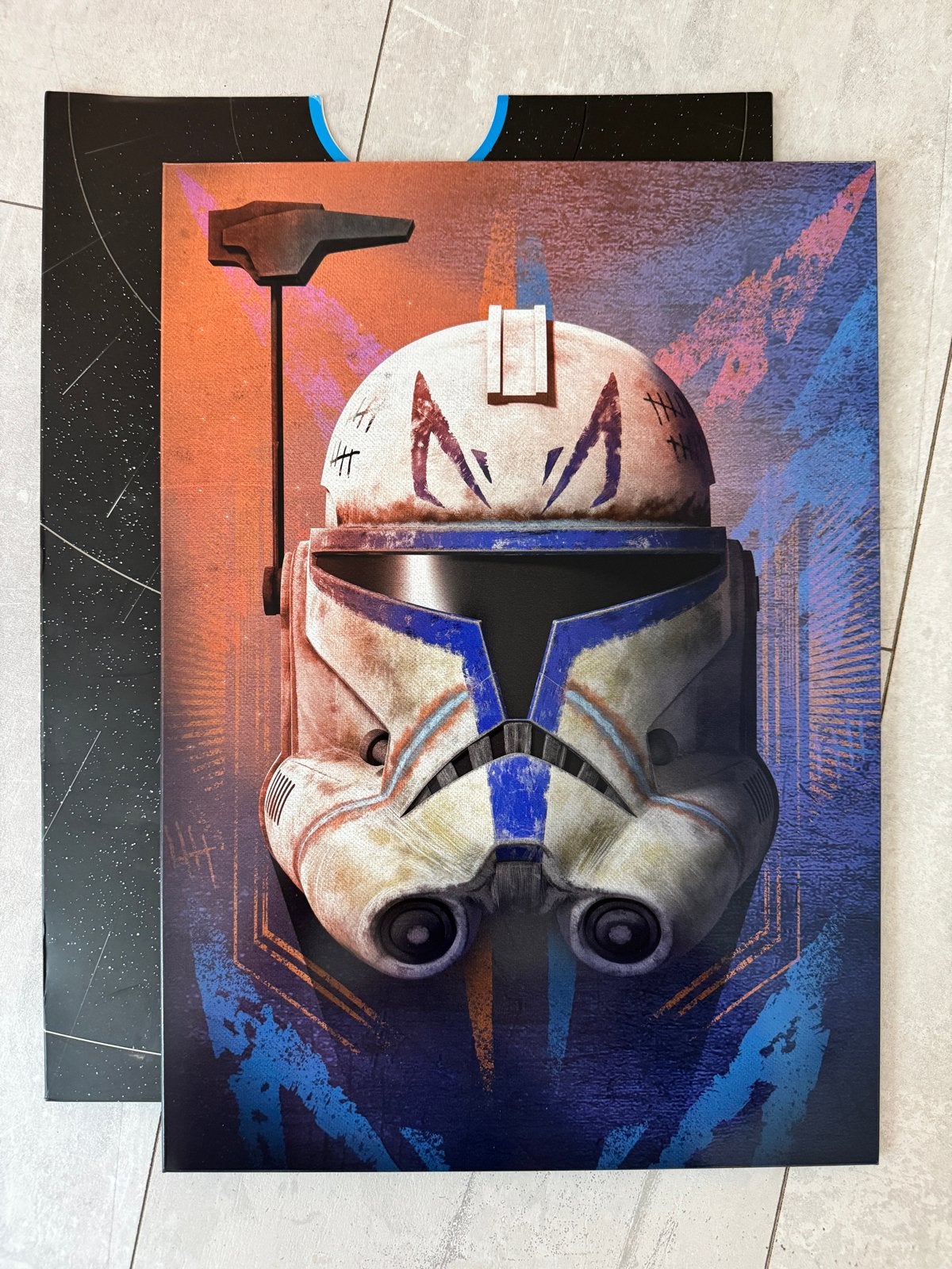 Star Wars Captain Rex Displate - Metalen Poster 45x32cm, Ophalen of Verzenden, Nieuw, Boek of Poster
