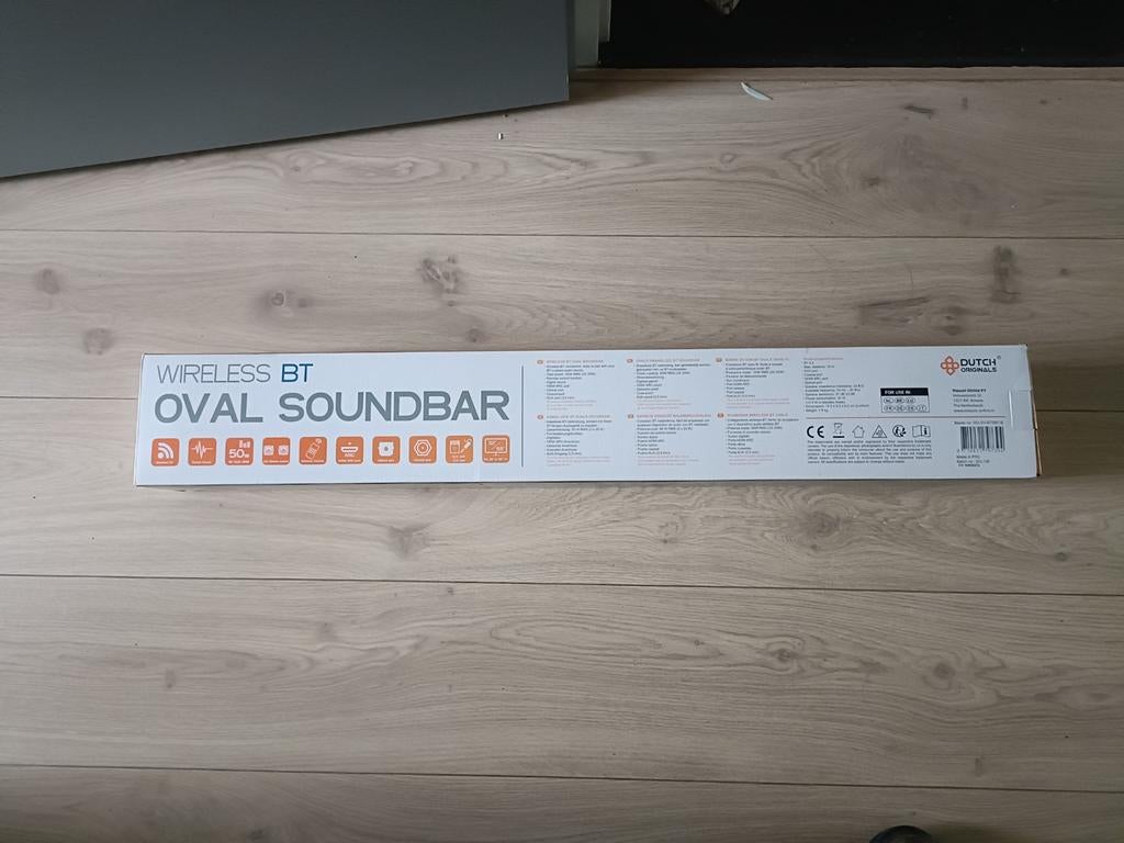 Nieuwe Dutch Originals Wireless BT Oval Soundbar, Ophalen, Bluetooth, Nieuw