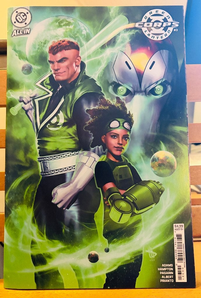 Green Lantern Corps #3 Dave Wilkins variant (DC Comics), Eén comic, Amerika, Nieuw, Ophalen of Verzenden