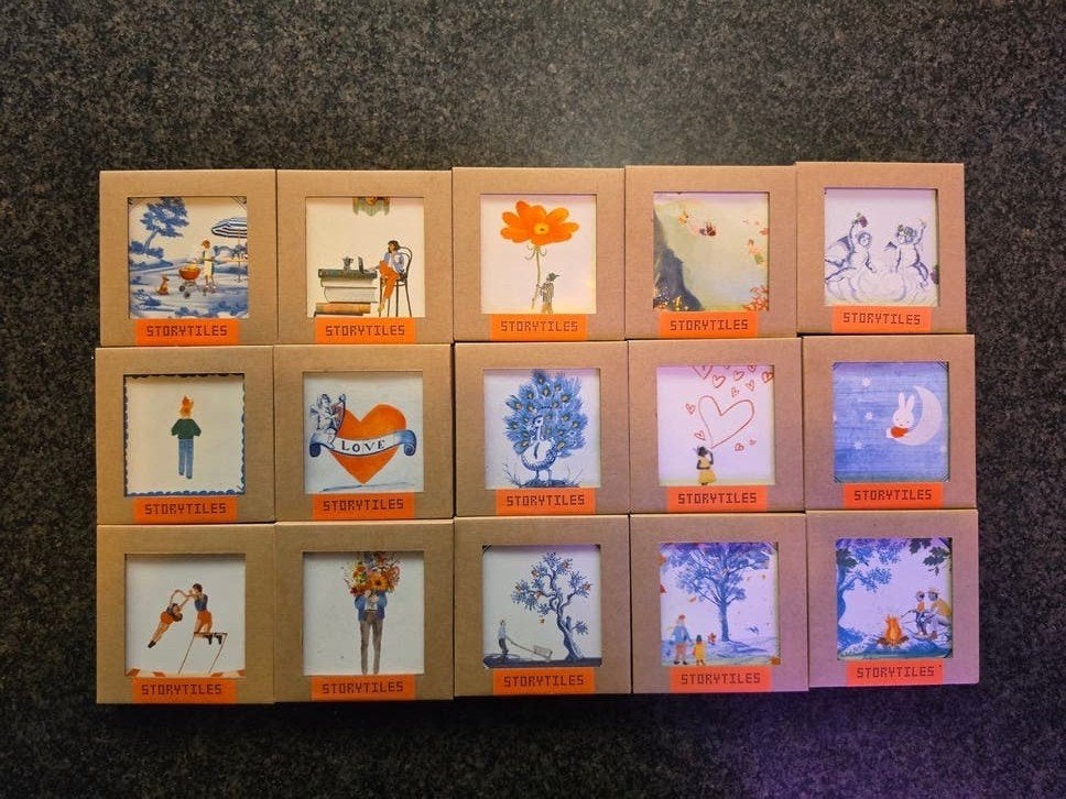 Diverse Storytiles tegeltjes - 10x10 cm - Nieuwstaat, Ophalen of Verzenden, Nieuw, Steen/keramiek