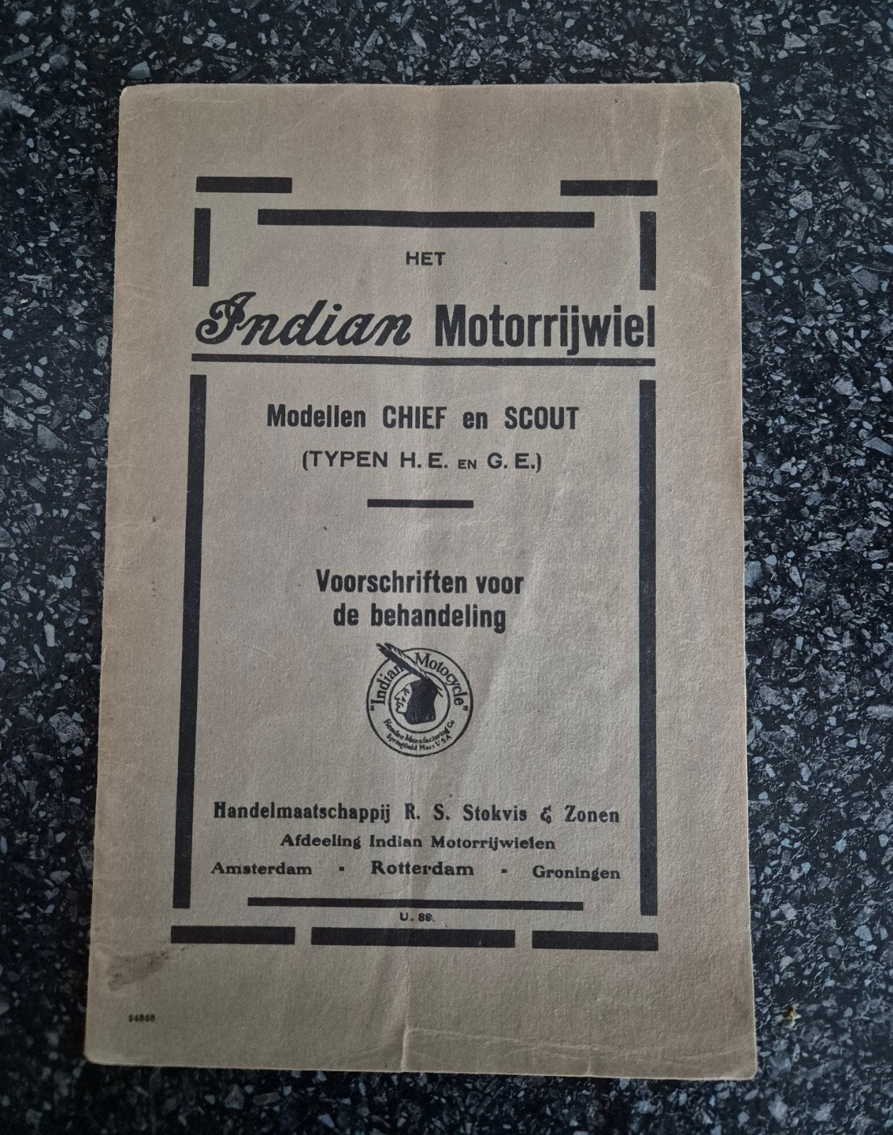 Handleiding Indian Chief en Scout, Motoren, Ophalen, Overige merken